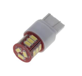 LED T20 (7443) bílá, 12-24V, 18LED/5730SMD