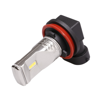 CSP LED H11 bílá, 12-24V, 3x10W, chrom