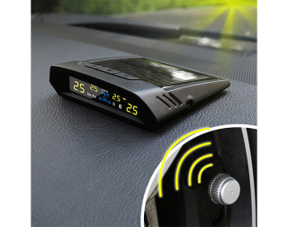 TPMS - kontrola tlaku v pneumatice 4 externí čidla / solární napájení