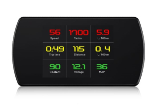Palubní DISPLEJ 3" LCD, OBDII, FULL