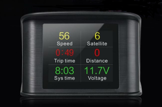 Palubní DISPLEJ 2,6" LCD, GPS