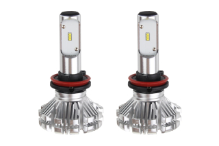 LED  ŽÁROVKY H8/H9/H11 6000 K / 3200 LM 2KS AMIO