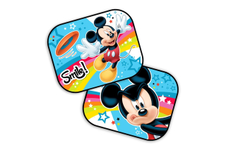 Sluneční clony boční 44x35cm MICKEY - 2ks
