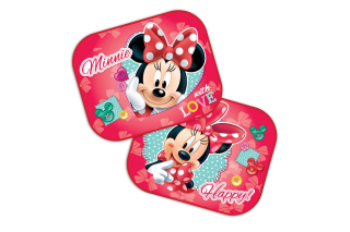 Sluneční clony boční 44x35cm MINNIE - 2ks