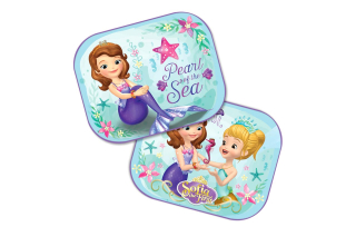 Sluneční clony boční 44x35cm SOFIA THE FIRST - 2ks