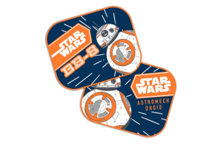 Sluneční clony boční 44x35cm STAR WARS BB8 - 2ks