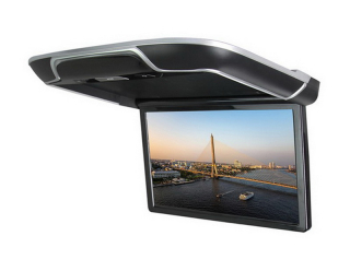 Stropní LCD monitor 13,3" černý s OS. Android HDMI / USB, dálkové ovládání se snímačem pohybu