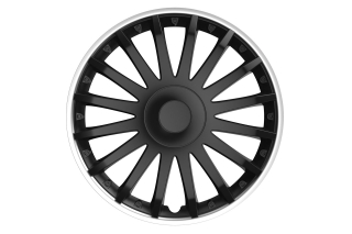 Kryty kol CRYSTAL SO Black 1ks 16"