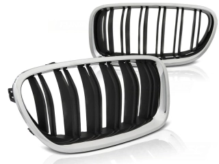 Přední maska BMW F10 / F11 10-16 M5 LOOK chrom/černá