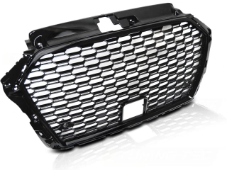 Maska AUDI A3 (8V) 17- RS3 STYLE lesklá černá