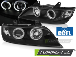 PŘEDNÍ SVĚTLA ANGEL EYES CCFL BMW Z3 1996-2002 ČERNÁ