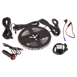 LED podsvětlení vnitřní/vnější RGB 12V, bluetooth, pásek
