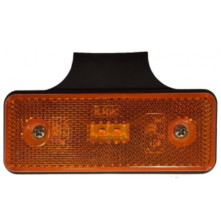 Světlo obrysové oranžové 2xLED 12/24V