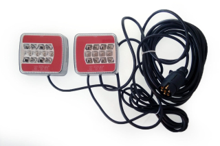 Sada světlel s 25 LED, MAGNET + 7,5 m kabel.