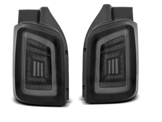 ZADNÍ SVĚTLA VW T5 2003-2015, černé LED BAR