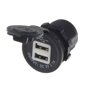 2X SLOT USB zásuvka TOP