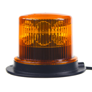 PROFI LED maják 12-24V 36x1W oranžový magnet ECE R65 130x100 mm