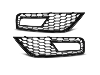 AUDI A4 (B8) 11.11-15 GLOSSY BLACK - rámečky mlhovek