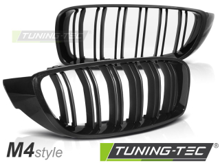 Přední maska BMW F32,F33,F36 13- M4 LOOK FRAME lesklá černá