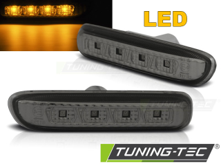 BOČNÍ BLINKRY BMW E46 1998-2001, LED KOUŘOVÉ