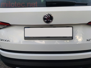 Lišta nad zadní SPZ, Alu Brush, Kodiaq od r.v. 2016 -