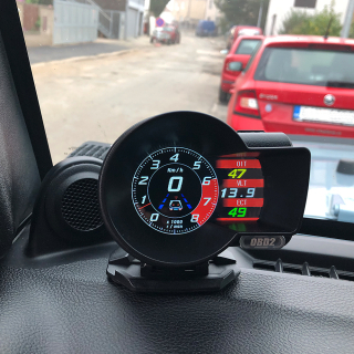 Palubní DISPLEJ SPORT LCD, OBDII, FULL