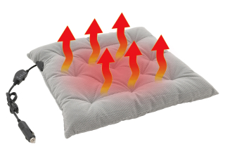 Vyhřívaný podsedák 12V COMPASS PREMIER s termostatem