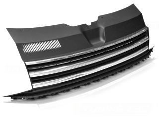 SPORTOVNÍ MASKA BEZ ZNAKU VW T6 2015- BLACK CHROME