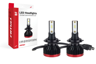 LED žárovky H7 AMIO SMD LED 6000 K / 3100 LM