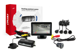 PARKOVACÍ SYSTÉM S KAMEROU XD-308 A TFT DISPLEJEM 4.3" AMIO