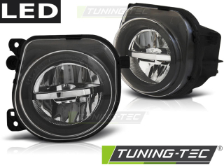 Mlhové světla BMW F10, F11, F07 LCI 06.13-16 LED chrom