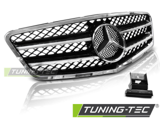 Přední maska Mercedes W212 09-13 AMG STYLE černý/chrom