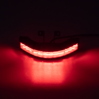 Výstražné LED světlo vnější, 12-24V, 12x3W, červené, ECE R10