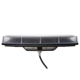 Rampa oranžová, 48LEDx1W, pevná montáž, držák, 12-24V, 279mm, ECE R65
