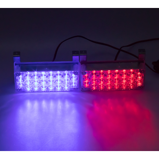PREDATOR LED vnější, 12V, modro-červený