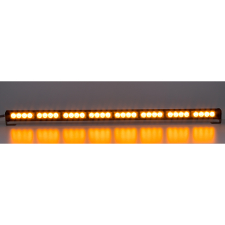 LED světelná alej, 32x 3W LED, oranžová s displejem 910mm, ECE R65