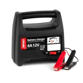 Nabíječka auto / moto baterií 6A, 12V AMiO SBC-6A