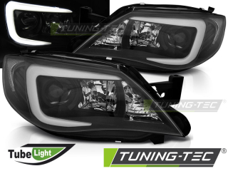 Přední světla LED TubeLight Subaru Impreza III GH 07-12 černá