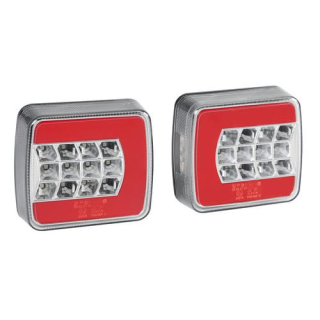 LED světlo na vozíky a přívěsy LAMPA C-LED LOOK 25 LED 12/24V, levé