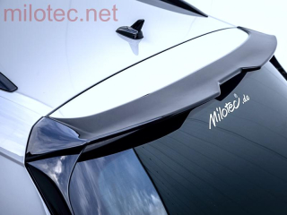 Střešní spoiler - černý lesklý "klavírlak", Kodiaq