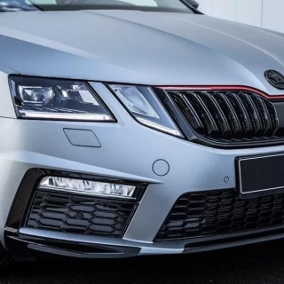 Spoilery předního nárazníku Škoda Octavia III RS Facelift (2017 - 2020) - Milotec