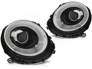 PŘEDNÍ SVĚTLA LED TUBELIGHT MINI COOPER 2006-2014 ČERNÁ