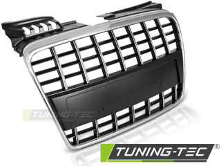 PŘEDNÍ MASKA AUDI A4 2004-2008, S8 LOOK, CHROM BLACK