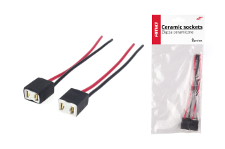 Keramická patice H7 (2 ks)