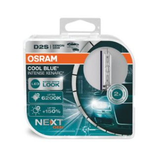 Xenonová výbojka D2S OSRAM COOL BLUE Intense Xenarc NEXT GEN 6200K  (DUO BOX 2 ks)