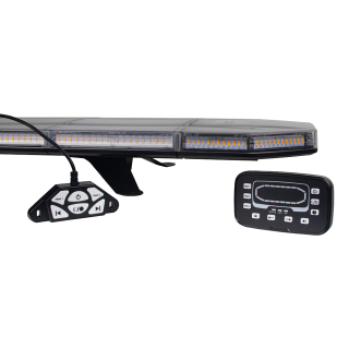 LED rampa 1427mm, oranžová, 12-24V, 270x1W LED, ECE R65