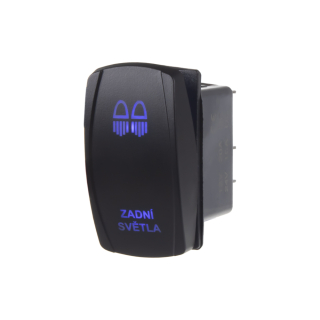 Rocker 2 spínač ZADNÍHO SVĚTLA 12/24V