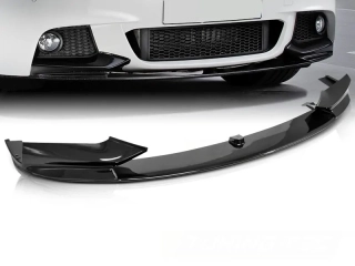 SPOILER POD PŘEDNÍ NÁRAZNÍK BMW F10,F11,F18 2011-2016 M-PERFORMANCE, ČERNÝ LESK