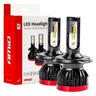 SMD LED Headlight žárovky H4 6000 K / 3100 LM - BF series - Amio