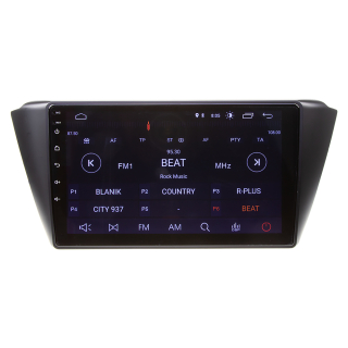Autorádio pro Škoda Fabia 2015-2019 s 9" LCD, Android 10.0, WI-FI, GPS, Mirror link, Bluetooth